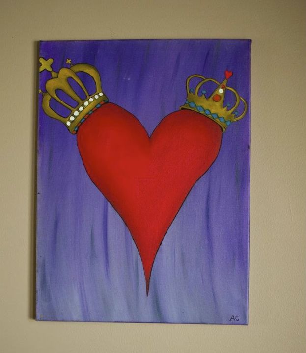 The King Queen Of My Heart Paintings By Adam Cottone Paintings