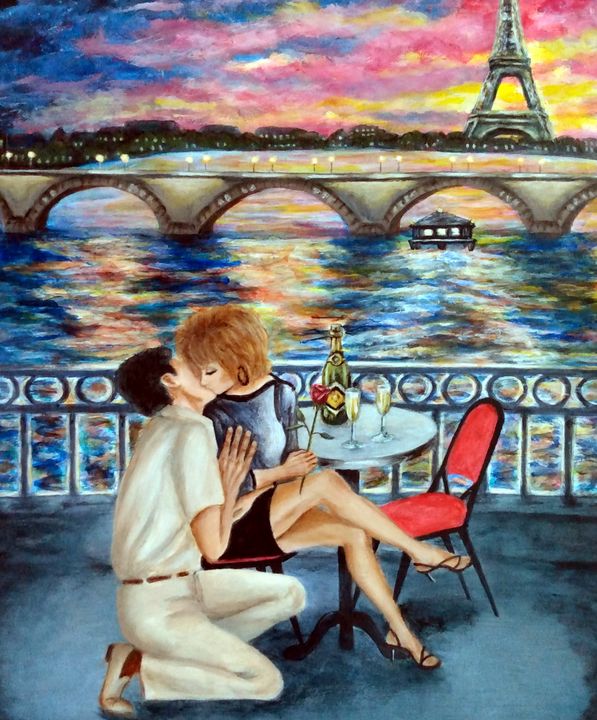 A French Kiss ..... oooh la la - StudioBlitz by Lalla