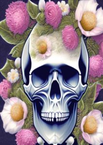 Floral Skull - Paint Vibe