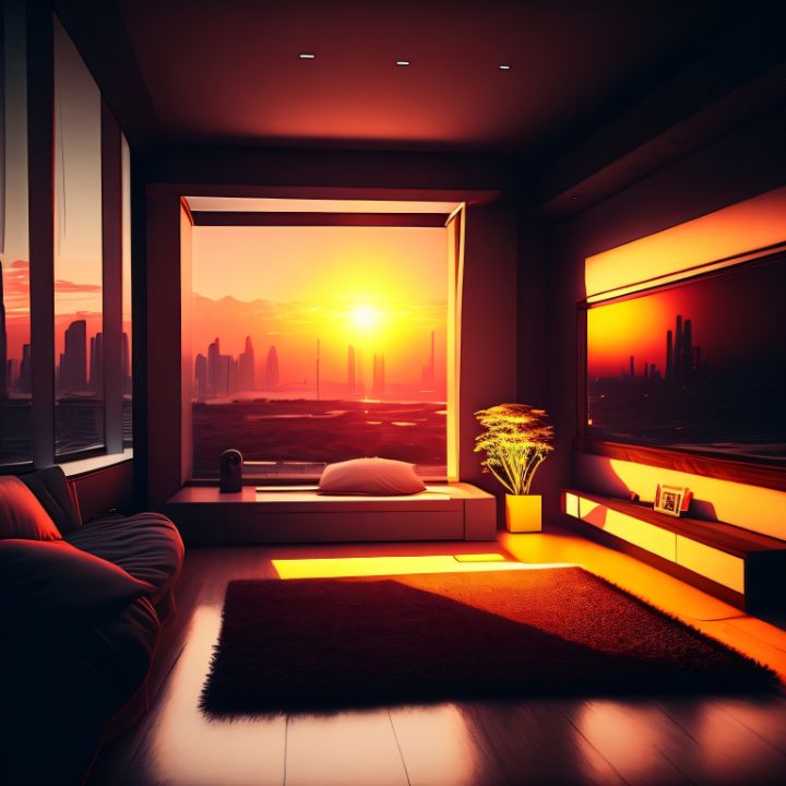 A closer look at Penthouse Apartments For Rent With Artistic Sculptures