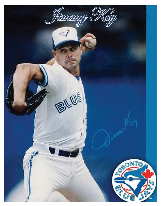 Jimmy Key Signed 8x10 Photo Toronto Blue Jays (BAS BG59655)