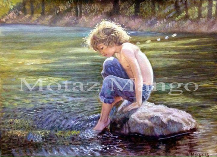 Little Boy - My oil paintings