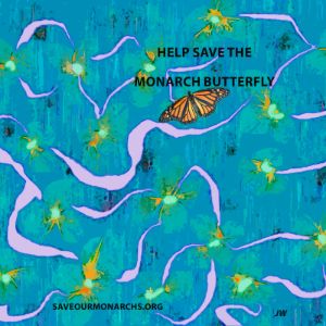Save Monarch Butterfies - Art Studio 99