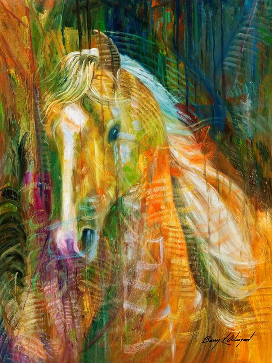 FANTASY RIDE - Barry L. Wingard Ph.D. - Paintings & Prints, Animals ...