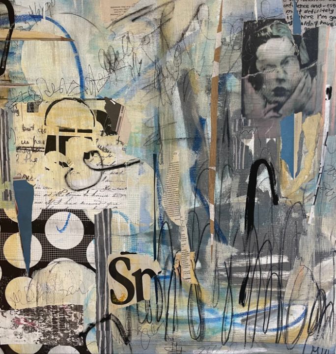 WRITING ON THE WALL BUTTERFLY STUDIOS Paintings & Prints, Abstract