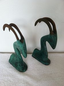 Antelope Bookends