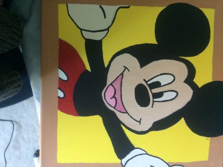 Mickey the Mouse Painting - Amaranthine Creations