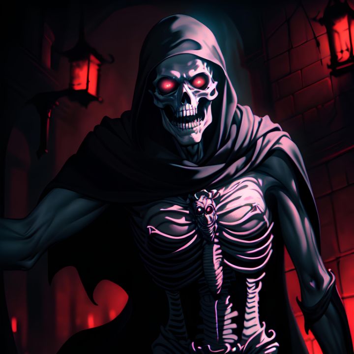 Horrortale sans - Alexis Barhaugh - Digital Art, Fantasy & Mythology,  Magical, Skeletons - ArtPal