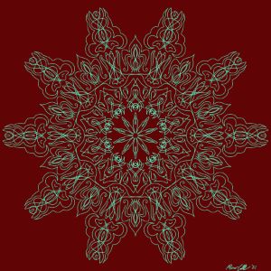 Pinstripe Mandala