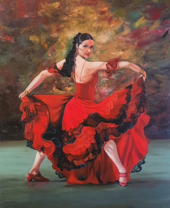 Flamenco dance - Ghizlane Tahboul