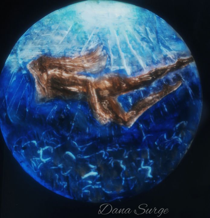 Free Woman Underwater 2 Diana Surge Crafts And Other Art Other Crafts And Art Artpal