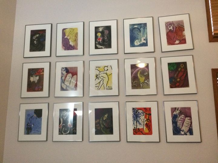 Marc Chagall Lithographs 15 - Marc Chagall Bible Suite - Paintings