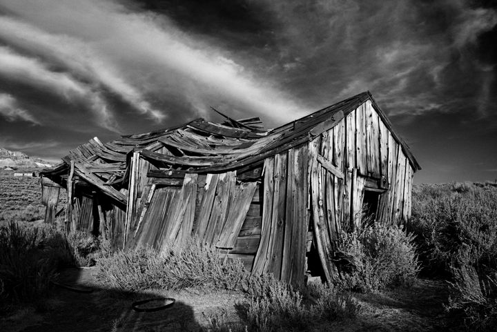 Old Shack Bodie California, B&W - Steve Gadomski - Photography, Places ...