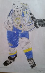 Sidney Crosby Pittsburgh Penguins, an art card by ArtStudio 93 - INPRNT
