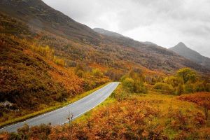 Road through Scotland