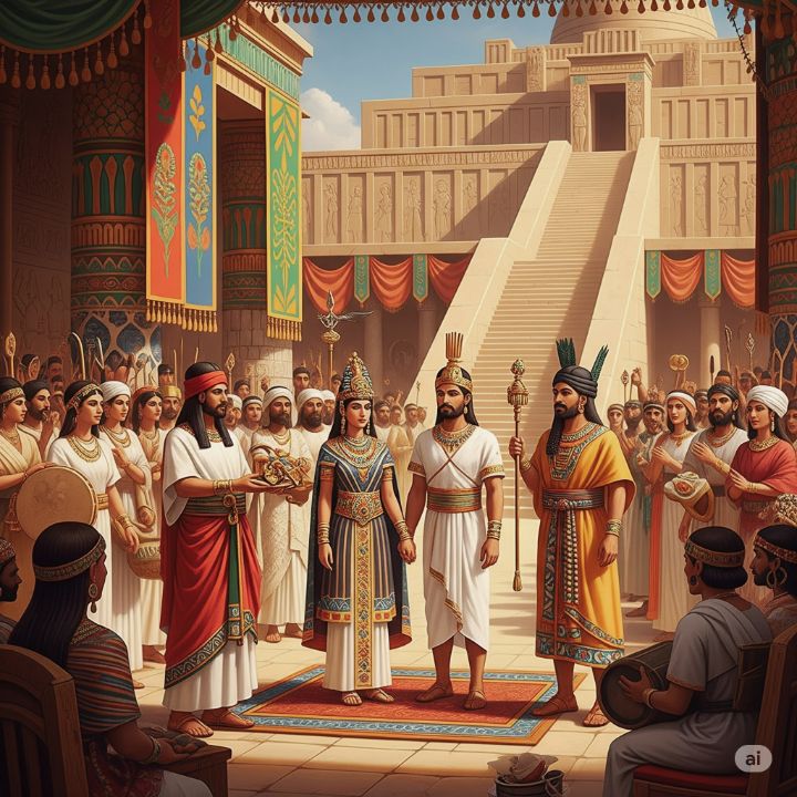 Aztec wedding - McCleskey - Paintings & Prints, Ethnic, Cultural ...