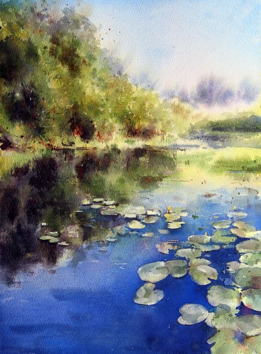 Water lilies - Natali Barabasheva
