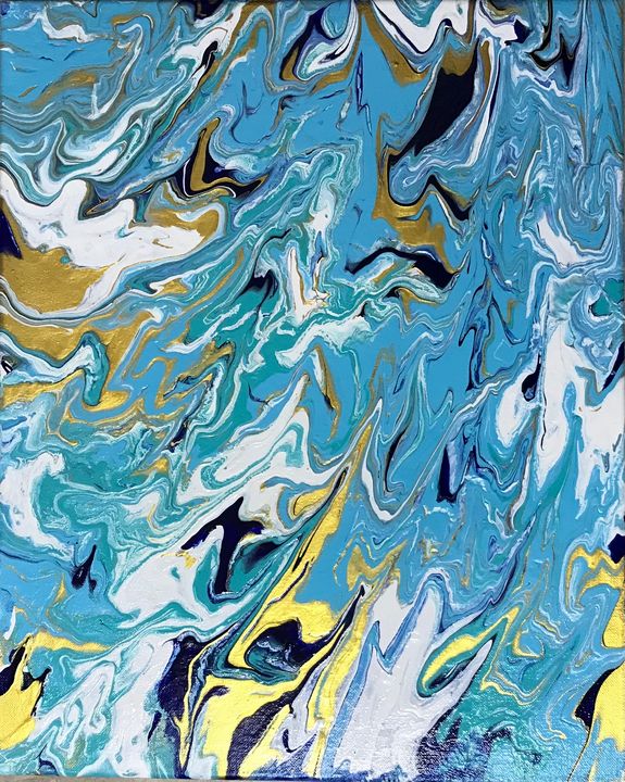 Swirling Water - Susie Mac Art