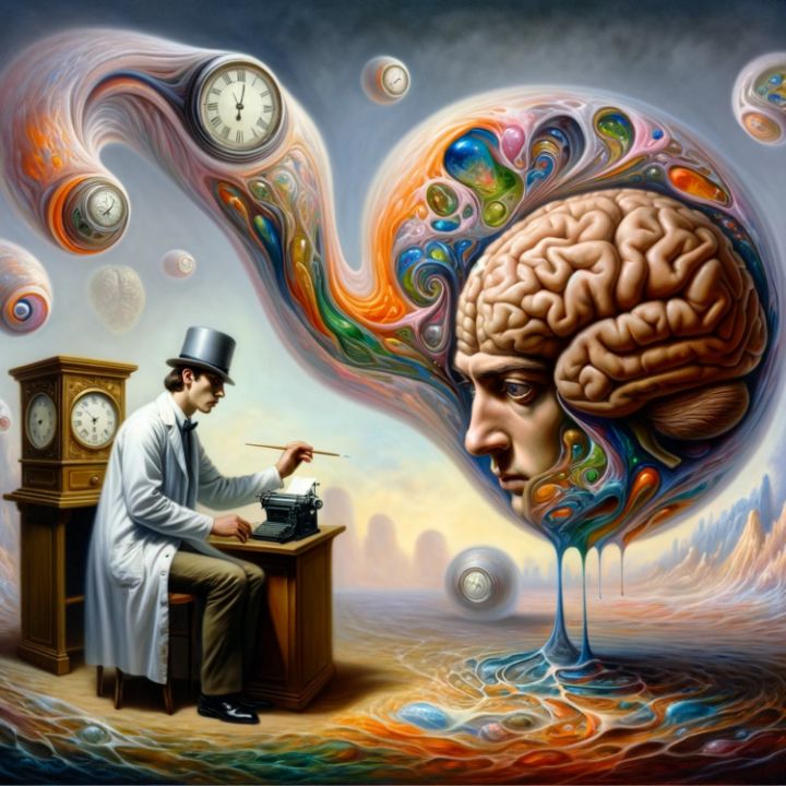 Synaptic Narratives - The Autistic Brain - Digital Art, Science