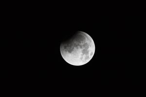 Start of the total lunar eclipse of - BRISTE