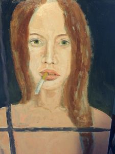 Girl with cigarette