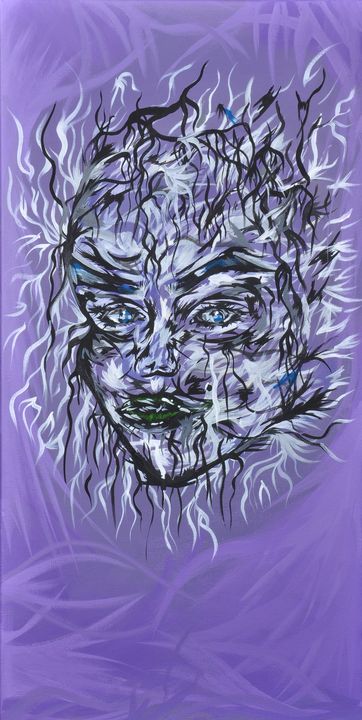 Wolf woman - Lamees art