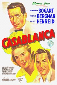 Argentinian poster of Casablanca