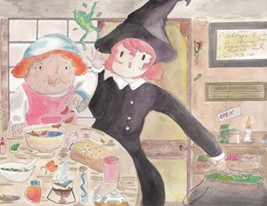 Witch cooking