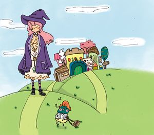 Witch traveling