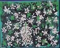 White flowers - A Splash of Paint