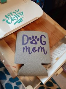 Dog Mom Drink Can Coozie
