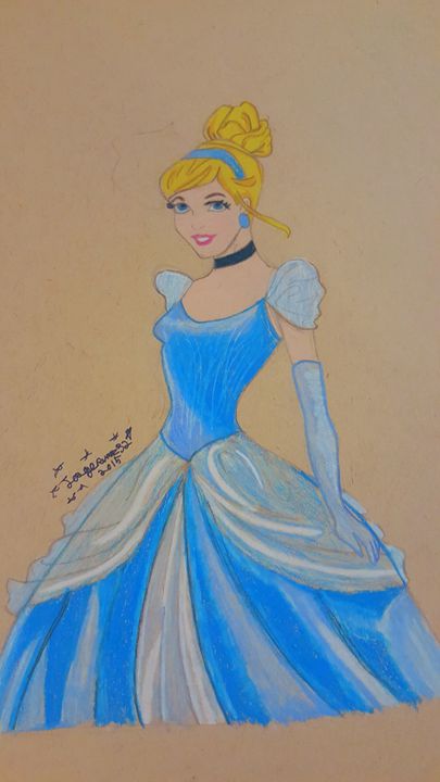 Cinderella - Disney - Drawings & Illustration, Childrens Art, Disney ...