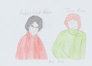 Andrew Lloyd Webber and Tim Rice
