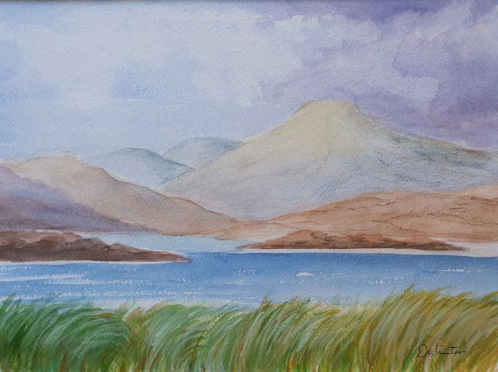 Loch Lomond View - Art of the Scottish Gran