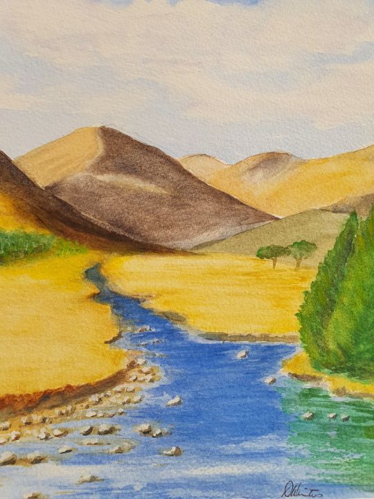 River Dochart - Art of the Scottish Gran