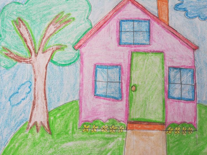 Draw My House, Part of the Home Sweet Home Series - Etsy