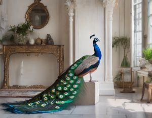 Peacock bird painting art #pecock - JBJart Justyna Jaszke