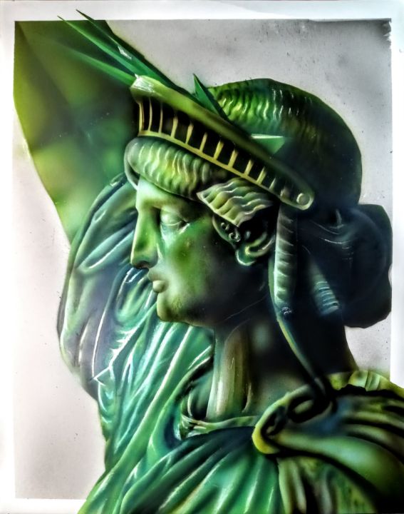 Lady Liberty - Joseph Marquez Art