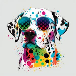 Black & White Dog Collection - CC World - Digital Art, Animals, Birds, &  Fish, Dogs & Puppies, Dalmatian - ArtPal