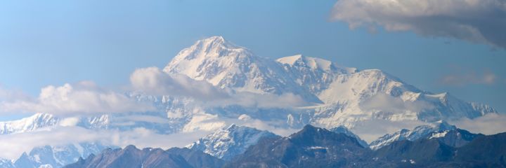 Partly Cloudy Denali - Adventure Images