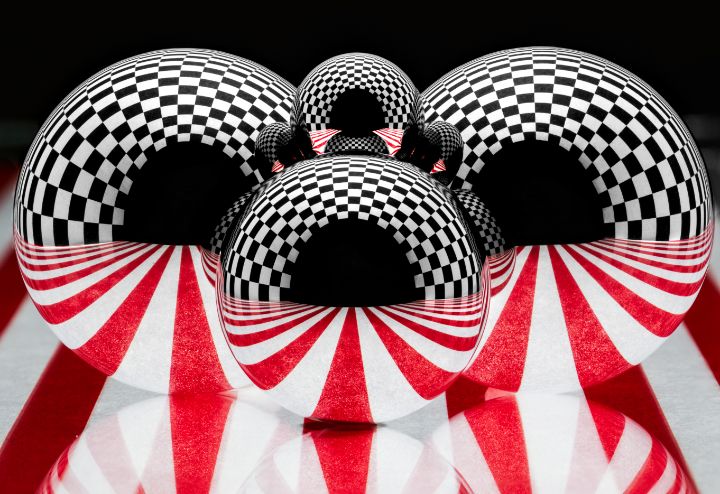 Checkerboard Abstract reflections - Ilzphotos - Photography, Abstract ...