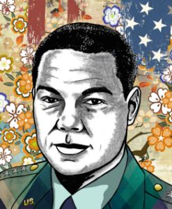 Colin Powell by Jesse Raudales