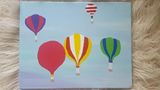 Original Painting, Hot Air Balloons