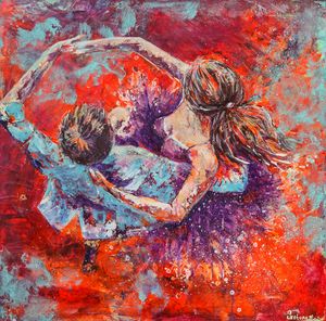 dancing couple