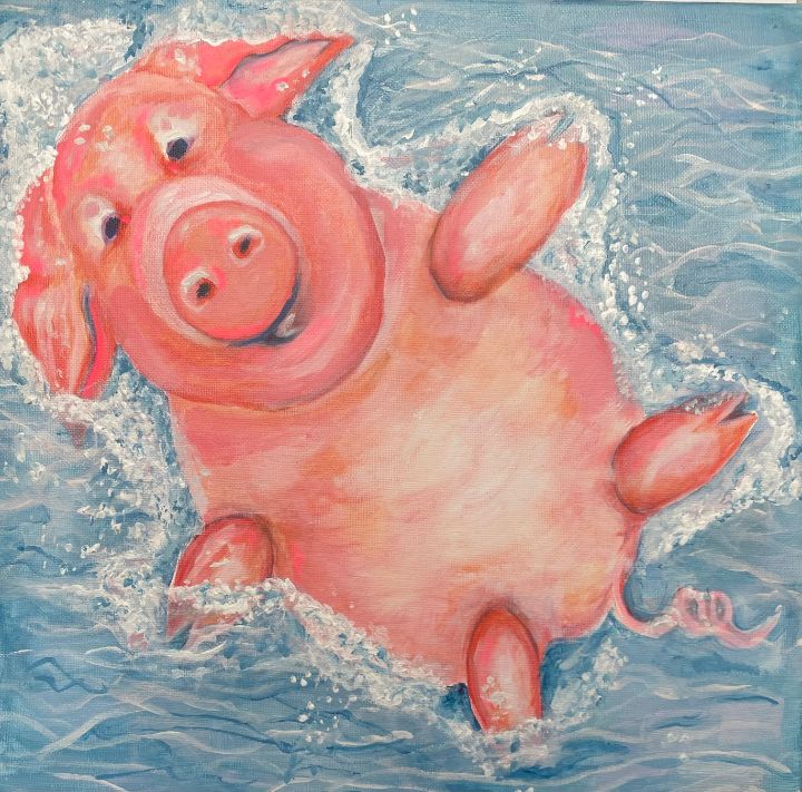 6 Piece Snoot Art Piggy Paint Kit