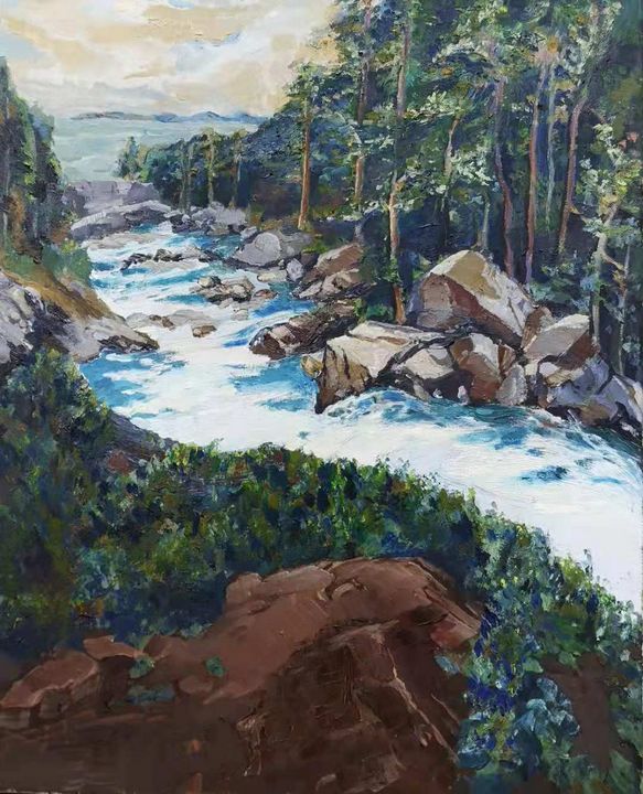 Creek in Grand Teton - Artu House