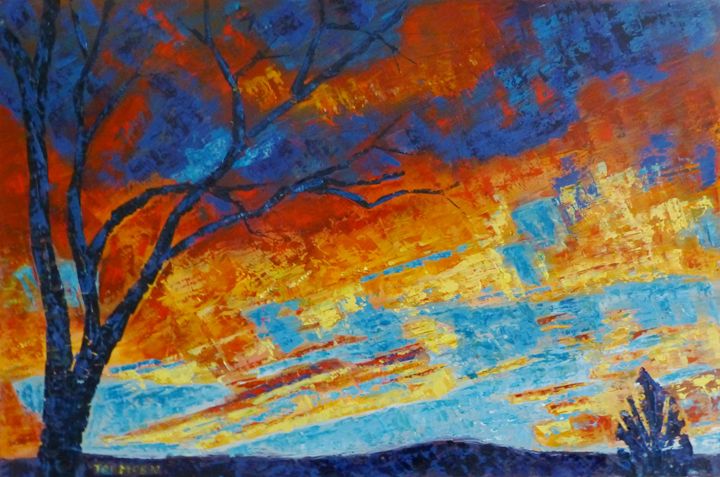 Fall Sunset - Susan Tormoen