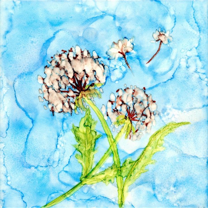 Dandelion Daydream Alchemy Artisan Works Paintings & Prints