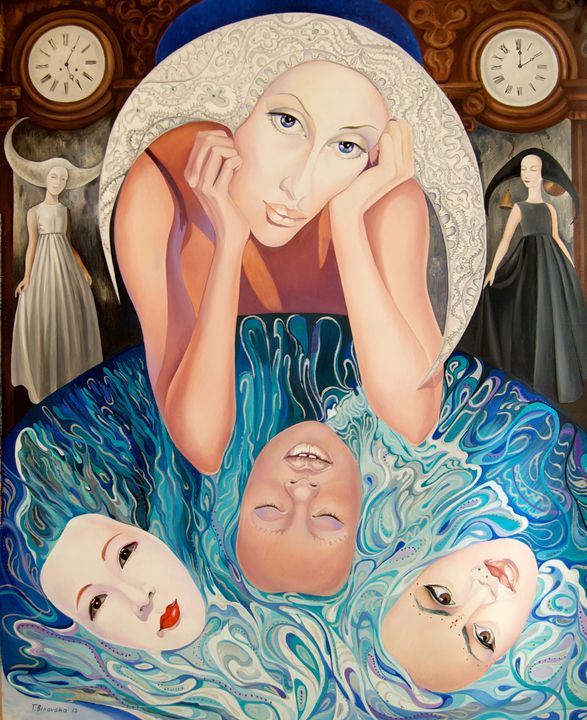 Lady Moon - Tatyana Binovska Art