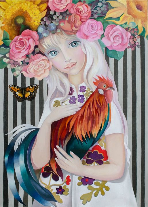 Lady Spring - Tatyana Binovska Art